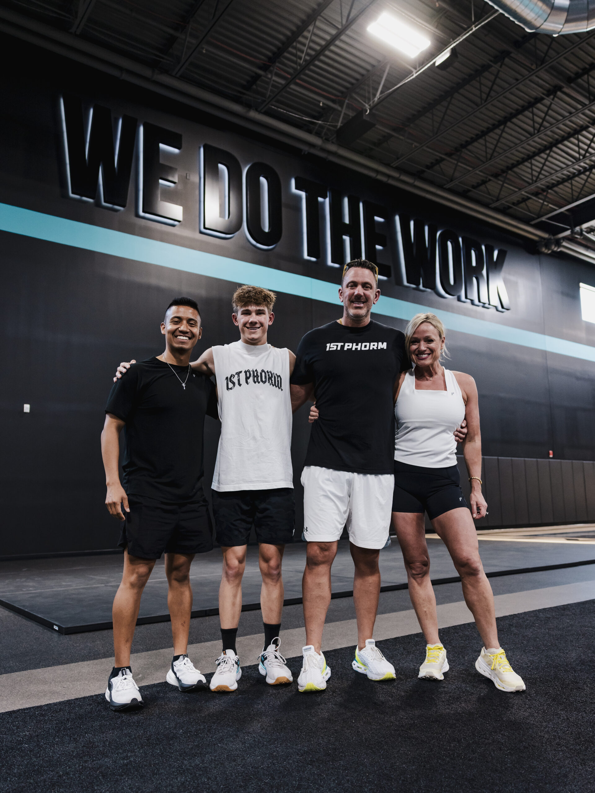 The Lake Country Training team with 1st Phorm coach Jaime Quesada, highlighting their commitment to continued learning, professional development, and delivering the highest level of coaching.